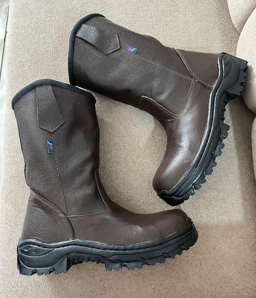 Bota SOLDADOR EN CUERO CAFE R-22