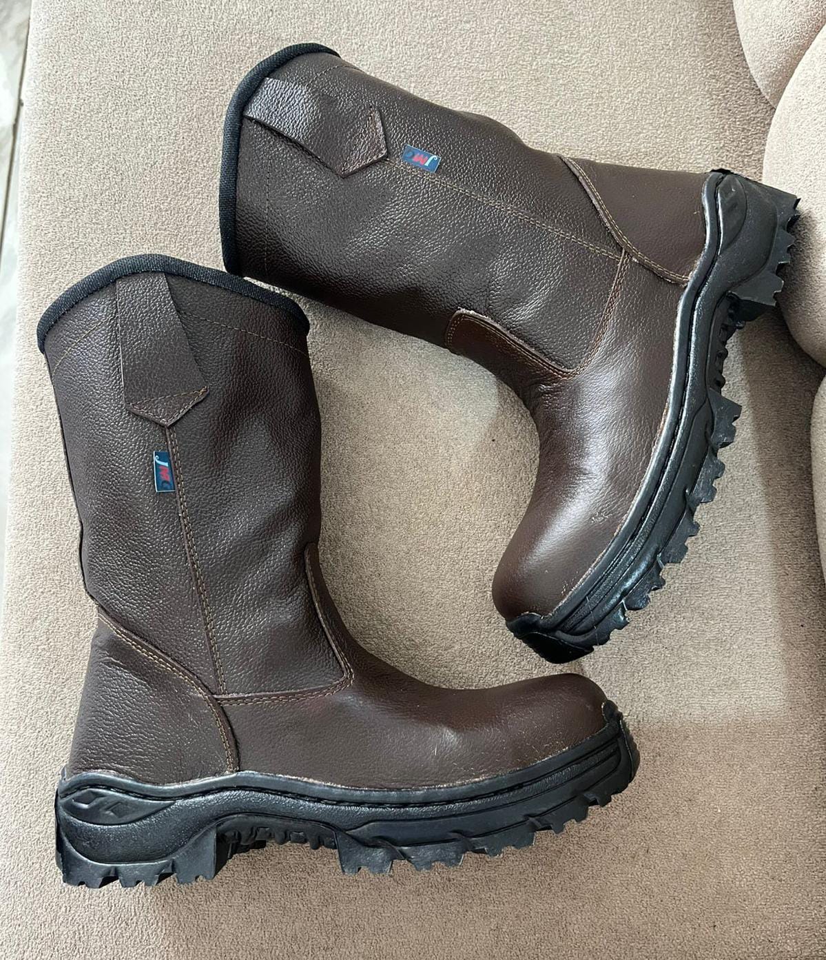 Bota SOLDADOR EN CUERO CAFE R-22