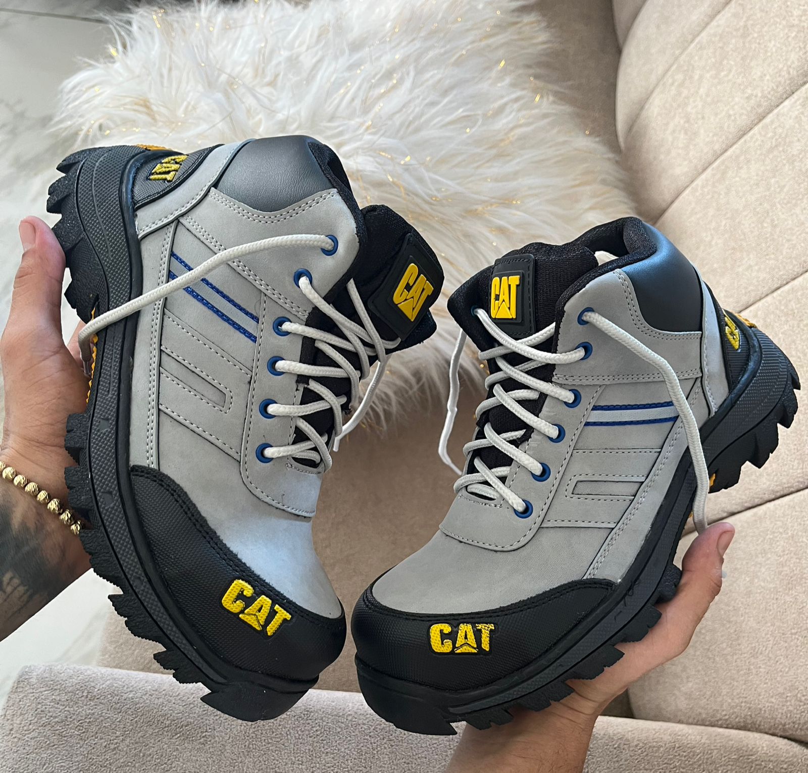 Bota CATERPILLAR GRIS X-70